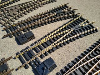 11 - 1/2 LGB & Aristo Craft G Scale Switches Left & Right R3 22.  5° 1605 1615 7