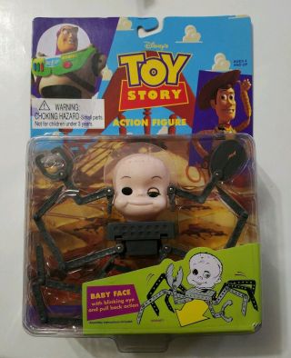 Thinkway Disney Pixar Toy Story Baby Face Action Figure Nip 1996