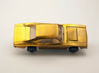 1968 Hot Wheels Redline Custom Dodge Charger in GOLD 7