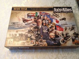 Axis & Allies World War I 1914 Board Game (avalon Hill) (rare,  Oop)