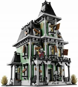 Monster Fighters Haunted House Set 10228 Building Blocks Brick Dhl Fast Ship