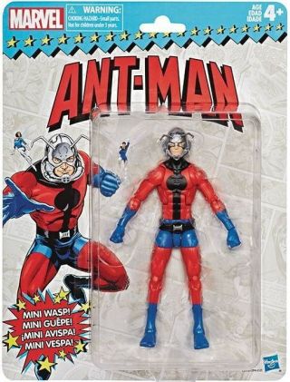 Marvel Legends Vintage (retro) Series 2 Ant - Man Action Figure [classic Costume]