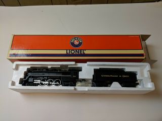 Lionel C&o 4 - 6 - 4 Hudson 308 O Scale Locomotive & Tender