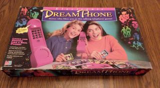 Vintage 1991 Milton Bradley Electronic Dream Phone Game Complete /