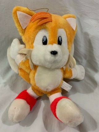 Sonic The Hedgehog Tails Miles Prower Ufo Prize Sega 1994 Japan 8 " Plush