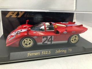 1/32 Scale Model Fly Ferrari 512s 24 1970 Sebring