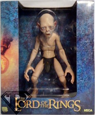 Smeagol The Lord Of The Rings Movie 1/4 Scale 8 " Inch Action Figure Neca 2012
