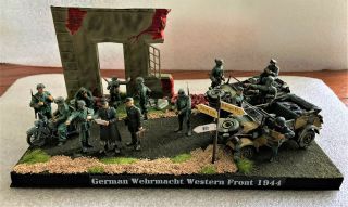 1/35 Scale WW2 Diorama German Wehrmacht Western Front 2