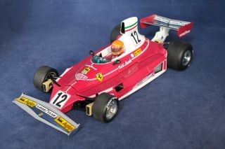 1/18 F1 Ferrari 312t World Champ Niki Lauda Minichamps