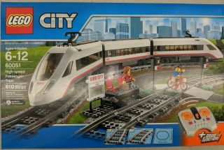 Lego City High - Speed Passenger Train 60051 |brand Factory Retired