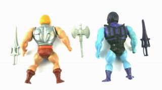 MOTU 1983 Battle Damage He - Man and Skeletor Masters of the Universe Mattel 2