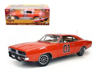 1969 Dodge Charger Dukes Of Hazzard General Lee 1/18 Diecast Car Model By Aut.