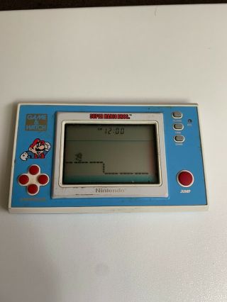 Mario Bros.  Nintendo Game And Watch 1988 Ym - 105 And
