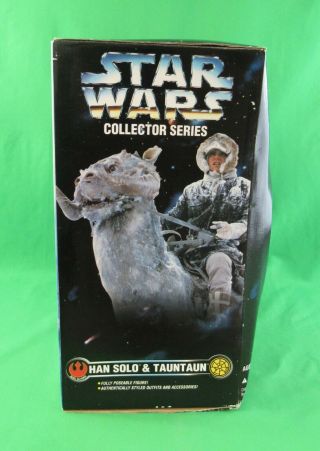 Vintage 1997 Kenner Star Wars Collector Series 12 in Han Solo & Tauntaun 3