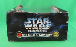 Vintage 1997 Kenner Star Wars Collector Series 12 in Han Solo & Tauntaun 8