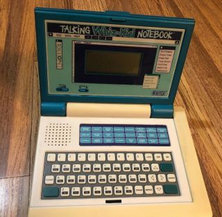 Vtech Talking Whiz Kid Electronic Learning Notebook 1993 (a)