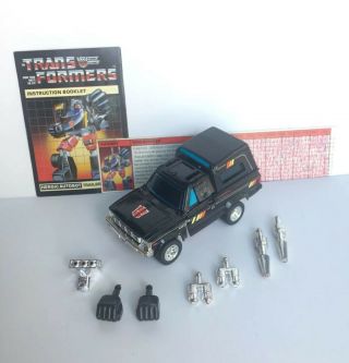 Transformers G1 Trailbreaker 100 Complete Vintage