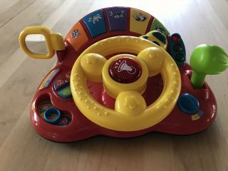 Vtech Learn And Discover Driver Toy Plays Music Talks Car Sounds Animal Sounds