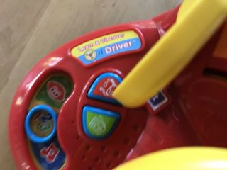 VTech Learn and Discover Driver Toy Plays Music Talks Car Sounds Animal Sounds 3