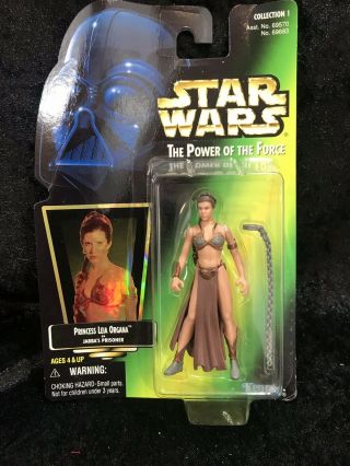 Kenner Star Wars Power of the Force Princess Leia Organa as Jabba Hutt Prisoner 2