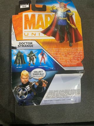 Doctor Strange Astral Form Variant Marvel Universe On Card 3.  75” Avengers 2