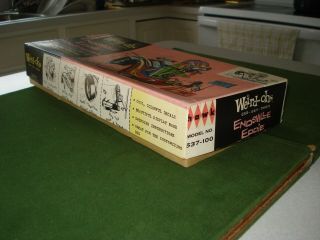 1963 WEIRD - OHS MODEL - ENDSVILLE EDDIE by HAWK,  COMPLETE,  w/BOX & INSTRUCTIONS 3
