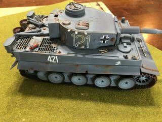 1/35 Scale Built German Tiger Tank.