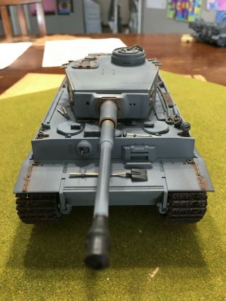 1/35 scale built german tiger tank. 2