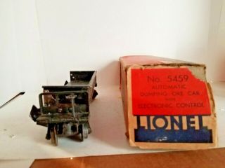 Lionel 5459 ELECTRONIC DUMP CAR IN GOOD COND. , . 2