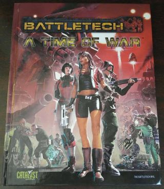 Battletech A Time Of War Rpg Catalyst Game Labs Hardcover 35005