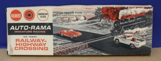 Gilbert American Flyer 19224 S O Ho Auto - Rama Slot Car Railway Highway Crossing