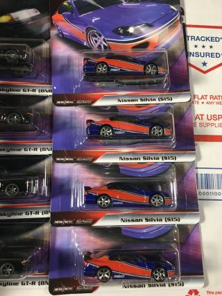 2019 HOT WHEELS PREMIUM FAST AND FURIOUS FAST IMPORTS (16) Nissan Silvia Skyline 3