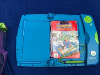2001 Leapfrog LeapPad Learning System 12 Books and Cartridges with Carrying Case 2