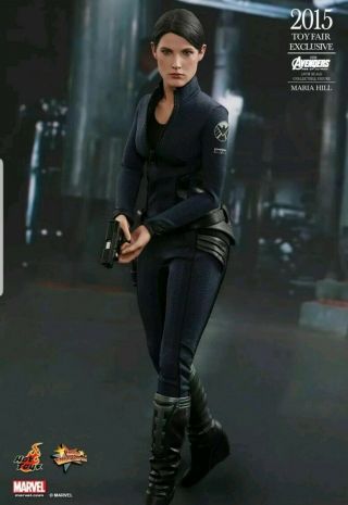 Hot Toys Maria Hill 1/6 Figure Mms305 Toy Fair Ex Shield Avengers Age Of Ultron