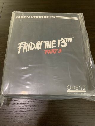 Mezco One 12 Friday The 13th Part 3 1982 Jason Voorhees 6in Action Figure Mismb