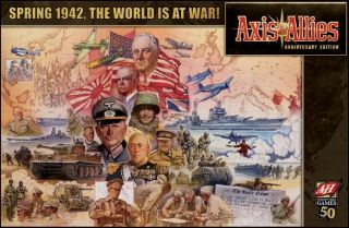 Axis And Allies Anniversary Edition Avalon Hill
