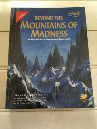 Call Of Cthulhu - Beyond The Mountains Of Madness - Writing In Book - Chaosium
