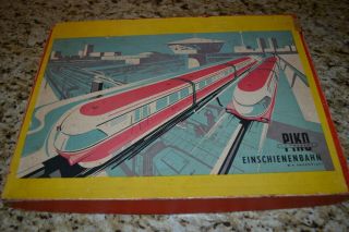 Scarce Ho Piko 3 - Car Monorail Boxed Set - Complete