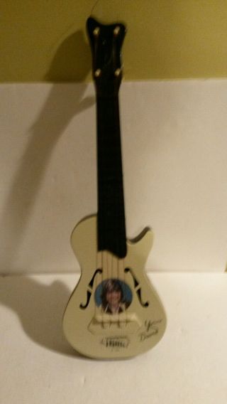David Cassidy Partridge Family 1970s Tv Star Toy Guitar Plastic Cpi