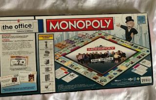MONOPOLY The Office Version Collector Edition Board Game 6