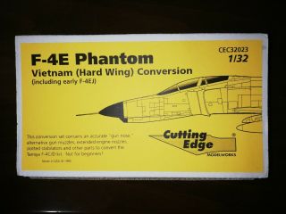 F - 4e Phantom Vietnam (hard Wing) Conversion 1/32 Cutting Edge Cec32023