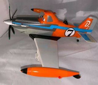 Disney Planes Dusty D7 Plane Talking Motorized 15” Airplane Thinkway Toys
