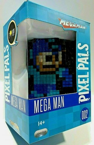 Pdp Mega Man Pixel Pals Capcom Collectible Lighted Figure 002