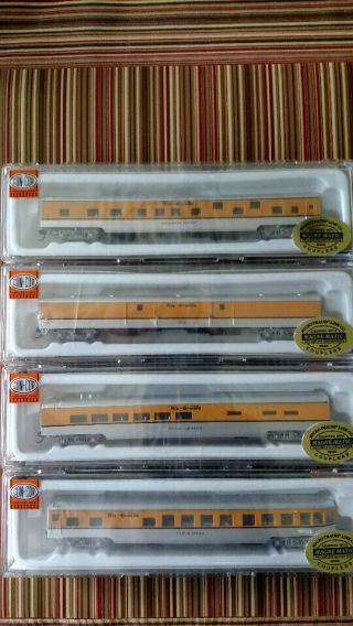 N Scale Rio Grande Passenger Cars 4 Concors And 3 Walthers