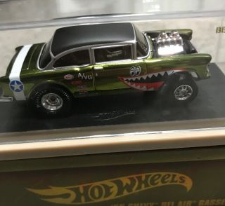 2019 Hot Wheels Red Line Club ‘55 Chevy Bel Air Gasser Flying Tigers 6577/12000