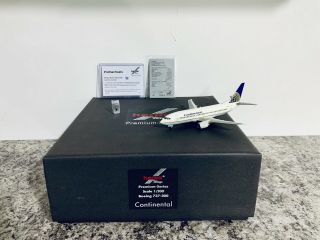 Herpa Premium 1:200 Continental Airlines Boeing 737 - 300 N14320 Rare Model