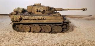 Built 1/35 Tiger 1 Early Version German Panzer Ww 2 Tank Professionally Built