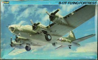Revell 1:48 Scale Boeing B - 17f Flying Fortress Plastic Model Kit 4757u