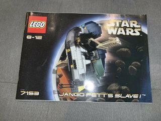 Lego 7153 Star Wars Episode Ii Jango Fett 
