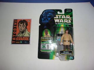 1999 Star Wars Cantina Bartender Wuher Fan Club Exclusive W/pass Potf2 Figure